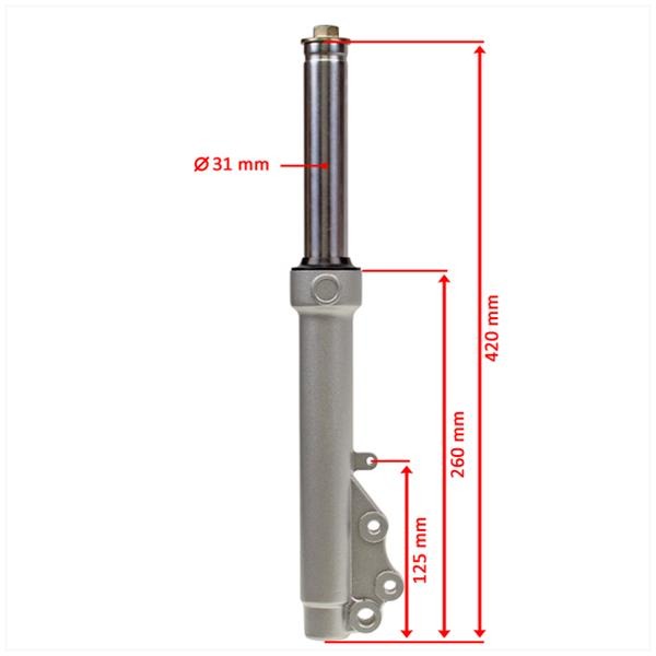 Voorvork CPI/Generic/Keeway Supertec - Afbeelding 2