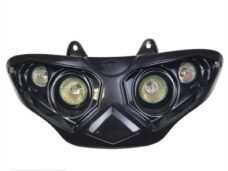 Koplamp Piaggio RUNNER99 Quattro Zwart"