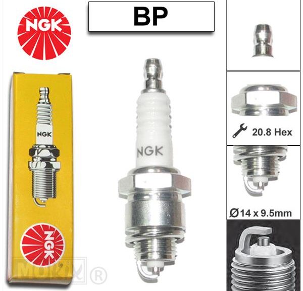 Bougie NGK BP4 Sparta MET (1)