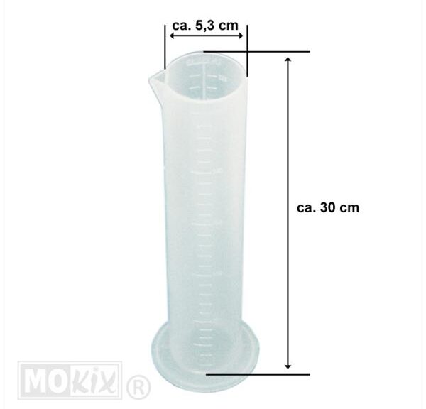 Olie VUL Maat Beker Smal 250ml - TTOOLZ