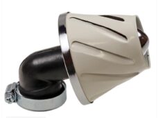 Powerfilter Helix 28/35 Haaks 90° WIT Supertec