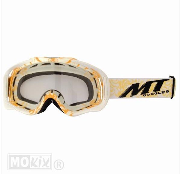 Bril Cross MT PRO II      WIT - MT Helmets