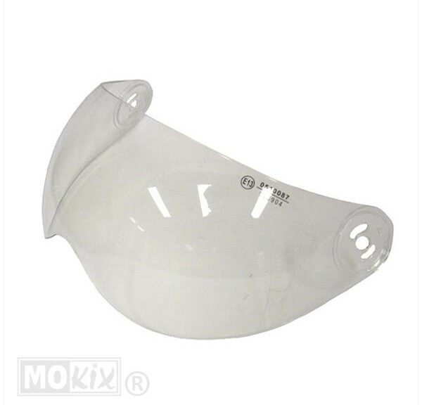 Vizier Retro Leer ›4.3cm Blank - MT Helmets
