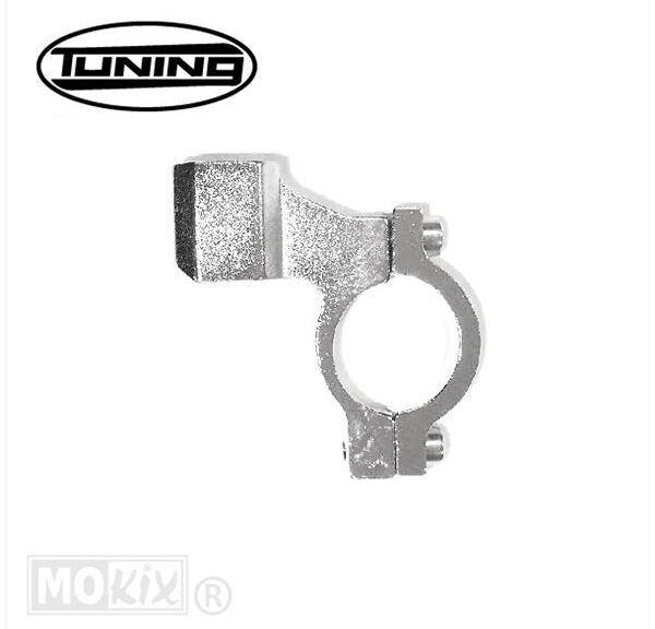 Spiegel Steun UNI Zilver CNC M 8 Rechts