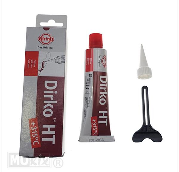 Pakking Vloeibaar Dirko HT Rood 90gr