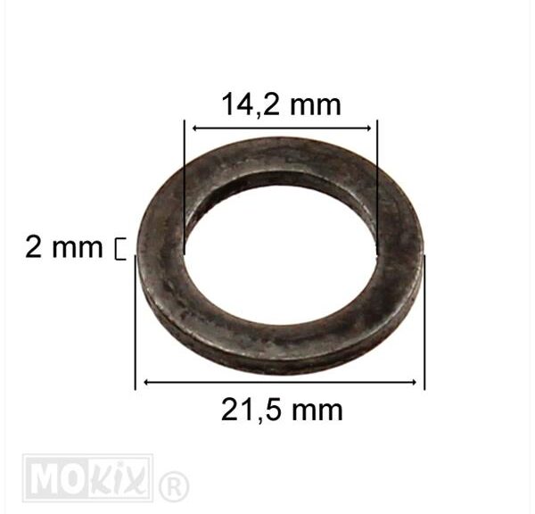 Kickstarter AS Ring China 4T GY6 Ijzer 14.2x21.5x2