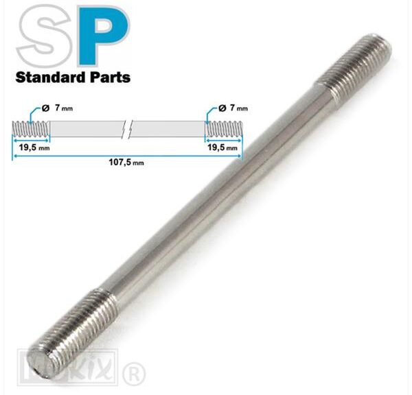 Cilinder Tapeind Minarelli Horz M7x109 (1)