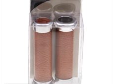 Handvatten Retro Bruin Leer 130mm