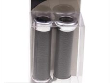 Handvatten Retro Zwart Leer 130mm
