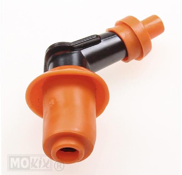 Bougie DOP China 4T GY6 + Rubber Oranje Elec