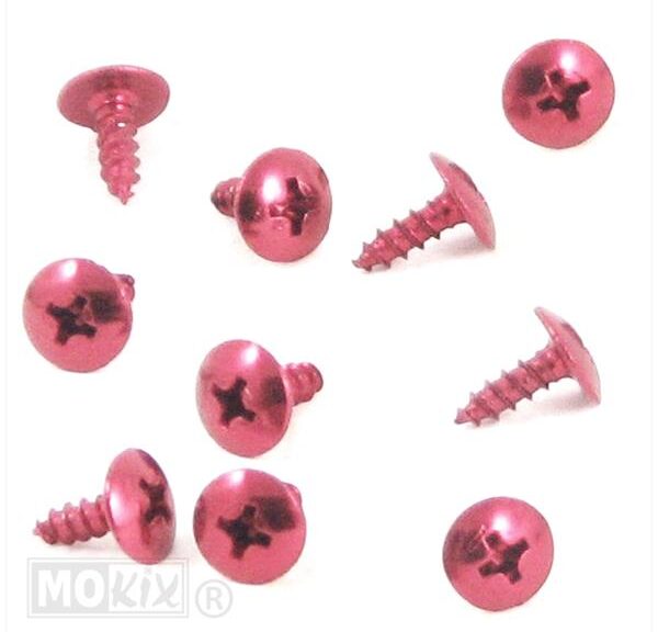 Parkerset Aluminium 4x12 Rood   10st