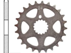 Voortandwiel Tomos A35 (AKW Youngster) 24tands - IGM