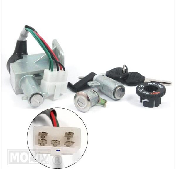 Contactslot Kymco Super 9/PEOPLE 99-00 SET