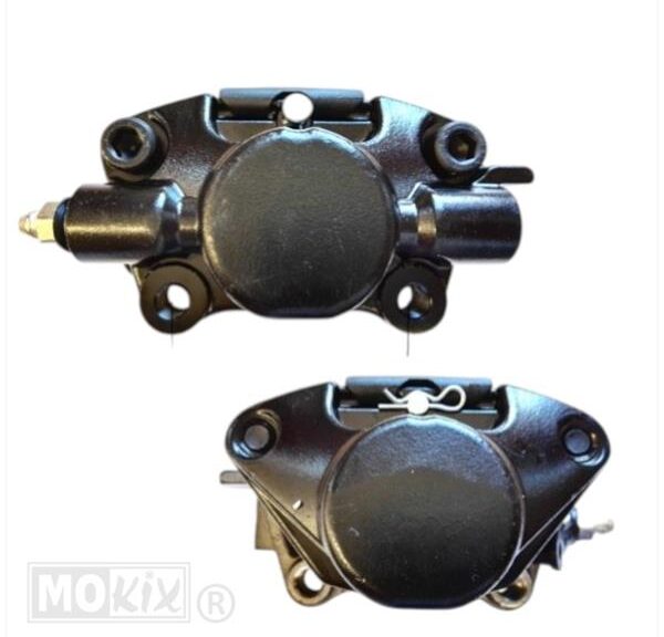 Remklauw Piaggio ZIP/LX/LXV/Vespa S Zwart Voor - Supertec