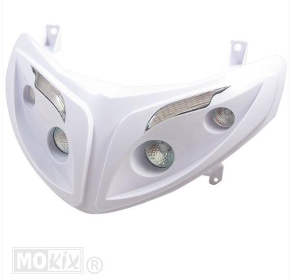 Koplamp Peugeot Speedfight 2 WIT +LED H4