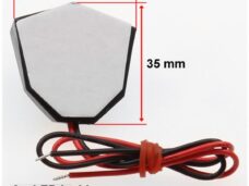 Kentekenplaatverlichting LED Zwart