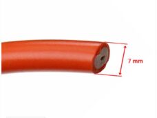 Bougie Kabel 7mm Rood/Oranje 1mtr Elec