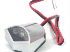 Kentekenplaatverlichting LED Chroom