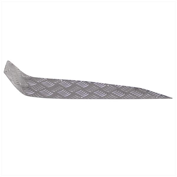 Treeplaatset Yamaha Aerox Aluminium - Afbeelding 2