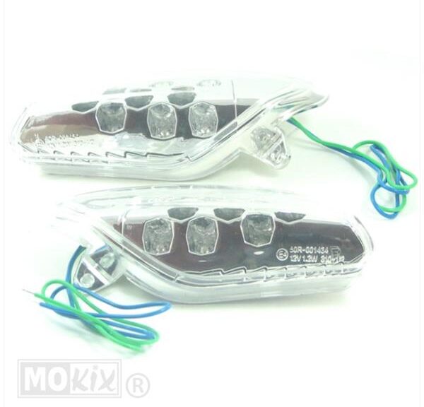 RAW-BOL Aprilia SR50R LED CE Voor SET CE