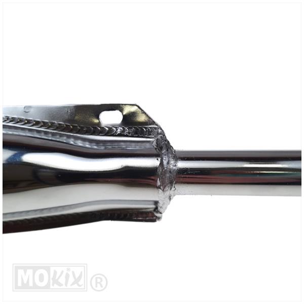 Uitlaat Tomos A35 STD e1 22mm Chroom - Afbeelding 2
