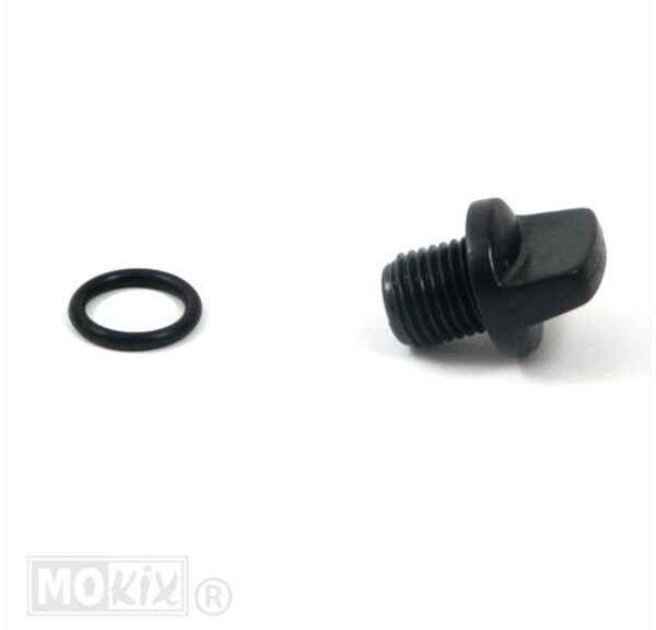 Olievulplug Minarelli/China 2T Scooter Zwart