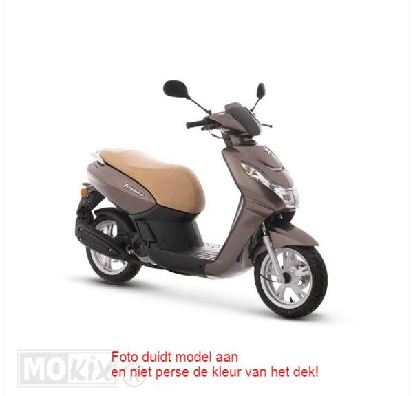 Buddy DEK Peugeot Kisbee Carbon/Zwart MKX
