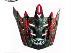 Helm Klep MX-1 Plague Rood - MT Helmets