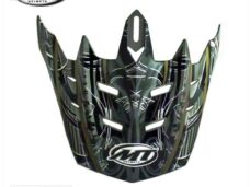 Helm Klep MX-1 Plague Zilver - MT Helmets