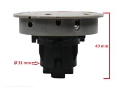 Tankdop Yamaha Aerox/Rieju RS2 + Slot - Supertec