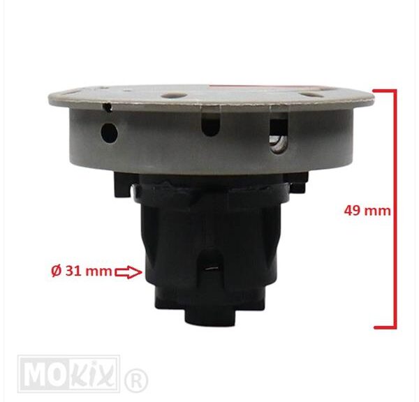 Tankdop Yamaha Aerox/Rieju RS2 + Slot - Supertec