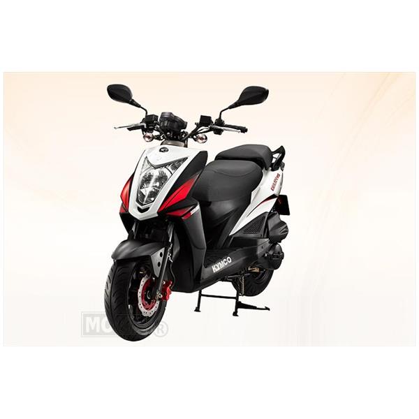 Voorscherm Kymco Agility RS 50/125cc MAT Zwart - Afbeelding 4