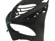 Voorscherm Piaggio ZIP SP Vast MAT Zwart - MKX
