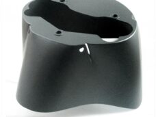 Voorspatbord Piaggio ZIP SP MAT Zwart - MKX