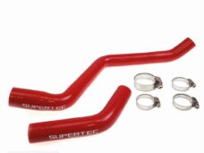 Koelslangset Siliconen Derbi Senda-R e3/e4 Rood - Supertec