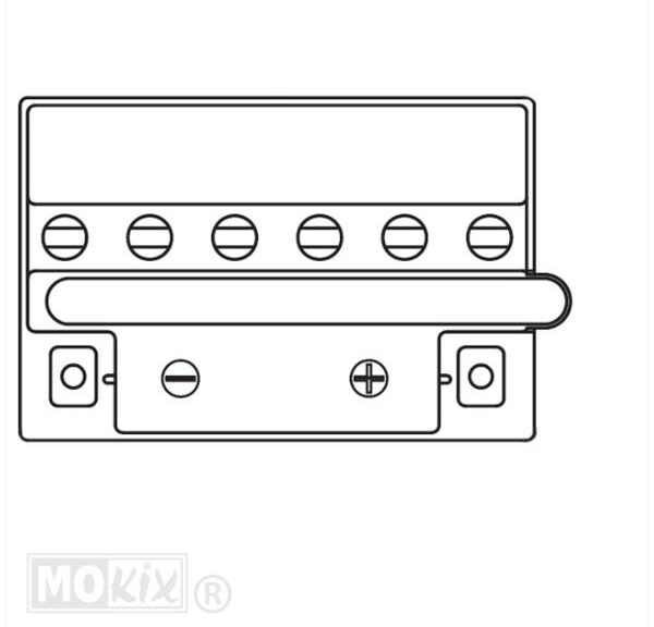 Accu CB10L-B2 (YB10L-B2) 135x90x145 Yacht