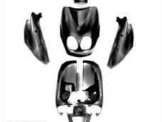 Plaatwerk KIT YA NEO'S (Nieuw Type) 7dl MET.Zwart - MKX