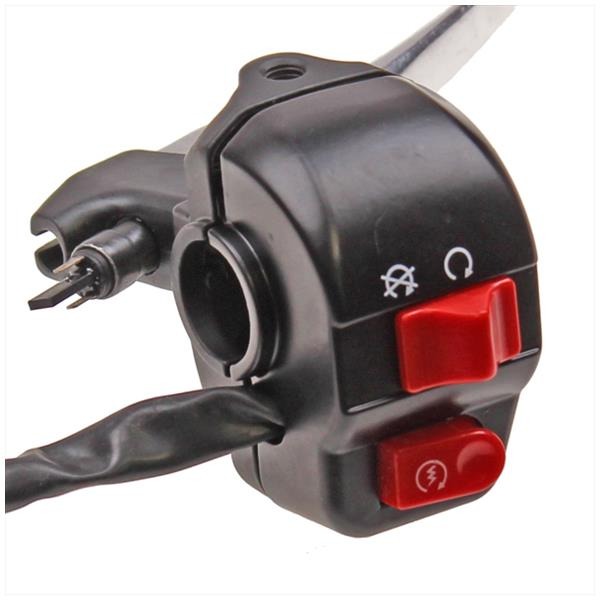 Handle GAS Tomos A35 07 Compleet Zwart" - Afbeelding 3