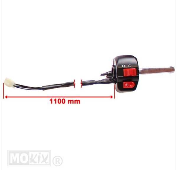 Handle GAS Tomos A35 07 Compleet Zwart"
