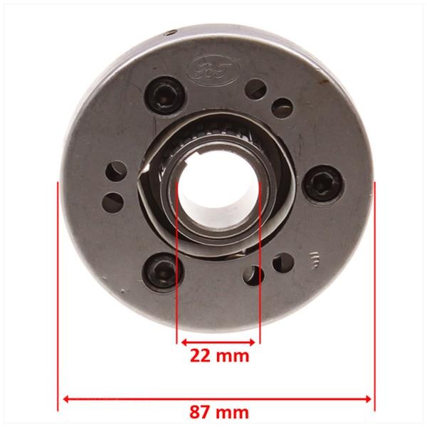 Startkoppeling PEU/SYM 50cc 4T Nt / Kymco 125cc - Afbeelding 2