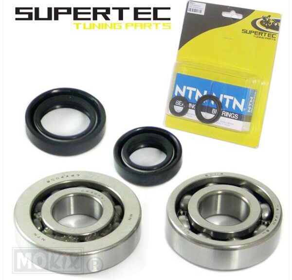 Lager/Keerringset Peugeot Verticaal E2 NTN 4delig - Supertec