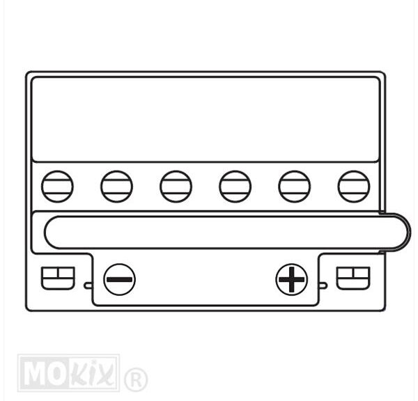 Accu CB10L-B (YB10L-B) 135x90x145 Yacht