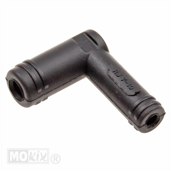 Bougie DOP Siliconen 2T 7mm 4.0/12mm Zwart - Afbeelding 2
