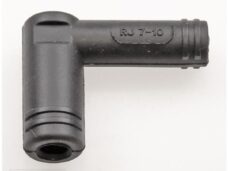 Bougie DOP Siliconen 2T 7mm 4.0/12mm  Zwart