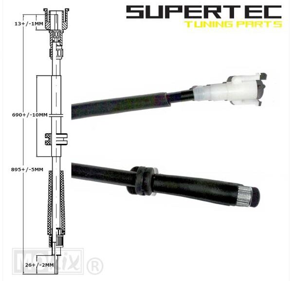 Kabel KM Teller APR SR WWW/SR-LC 2000 Carb+DI-Tech - Supertec