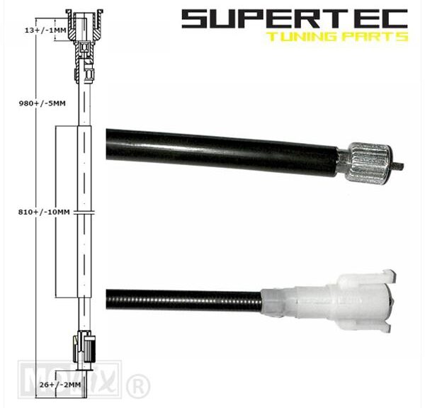 Kabel KM Teller Yamaha NEO'S 97-00/NEO'S100/OVETTO - Supertec