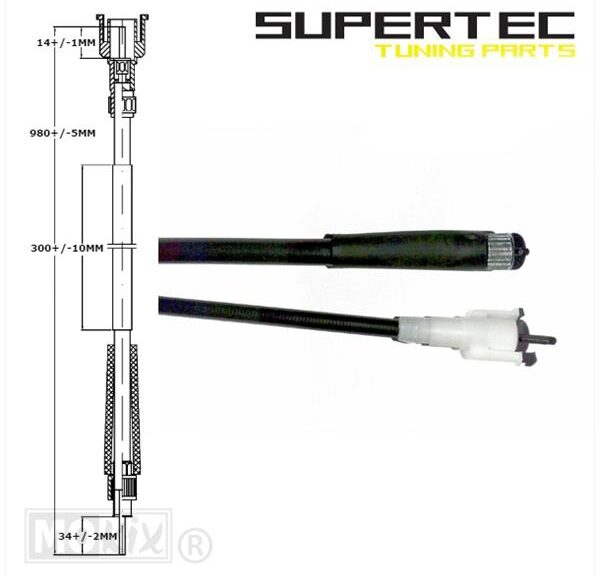 Kabel KM Teller Piaggio Stalker Supertec