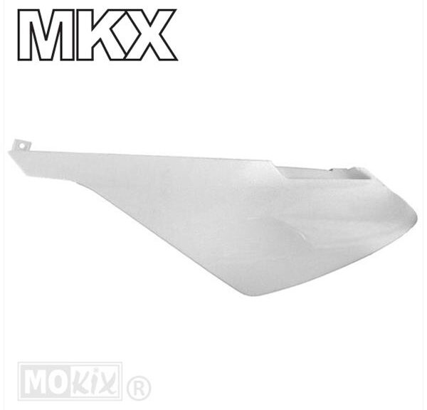 Zijkap Derbi Senda-R 00-"08 Links Achter WIT" - MKX