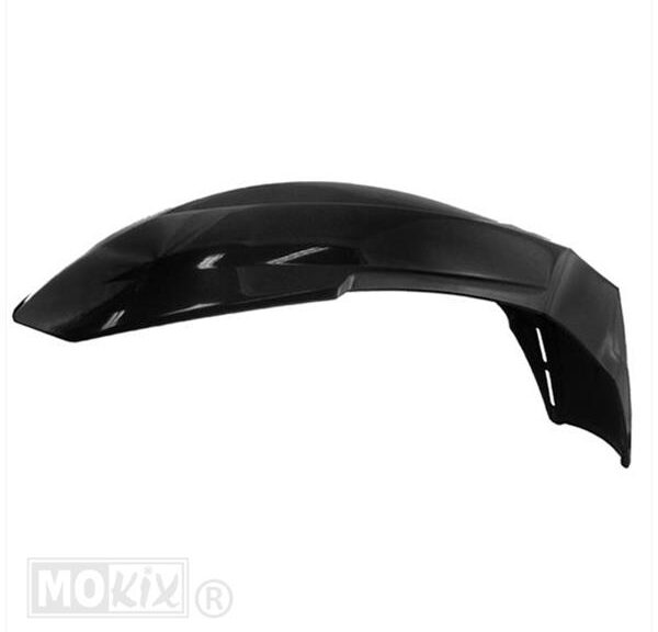 Voorspatbord Derbi Senda SM/Rieju RR Zwart - MKX