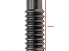 Voorvorkrubberset Yamaha FS1 Zwart 155mm Set ST - Supertec